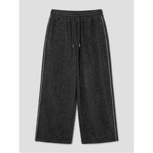 플리스 라이닝 와이드 팬츠  애쉬 (165Y21CC14)