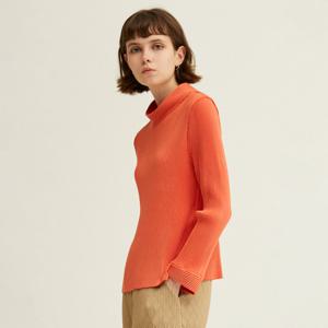 [최초가 119000원] 반하이넥 슬림 니트 티셔츠_LPTSS024002