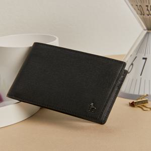 헤지스 액세서리 남성 [[24FW]] WUWA4F370BK [스테디셀러]블랙 단색 소가죽 반지갑