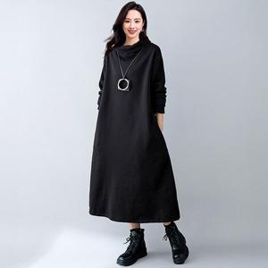 [하프클럽] (55~88)2종세트 목터틀기모원피스 캐주얼원피스 패딩원피스 엄마옷 임산부겨울원피스 겨울원피스