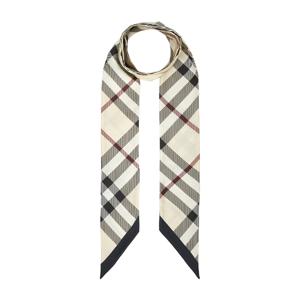 체크 여성 실크 스키니 스카프 LG VTG RVS SILK 8095831