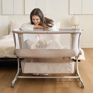 드림콧 신생아 접이식 아기침대 + 토이바