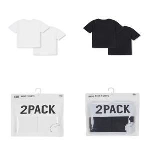 MKF5TS3901 탑텐키즈 공용] 에센셜 코튼 반팔 티셔츠[2PACK]