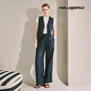 칼라거펠트 25SS 프렌치린넨 혼방 와이드팬츠