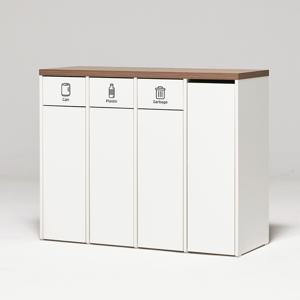 MN1872 무노 4칸 분리수거함 수납장