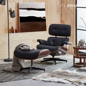 에피하임 북유럽풍 임스라운지체어 대통령 CEO 사장님 1인용 안락한의자 핸드메이드 수작업 제작 인테리어 거실가구 부모님선물