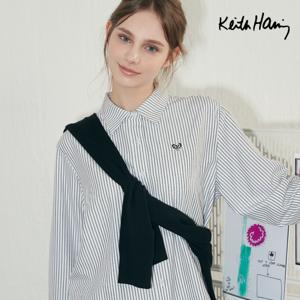 [최초가79,900]키스해링 24FW 플란넬 약기모 셔츠 3종 여성