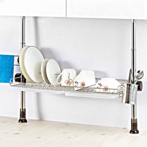 H-기둥식식기건조대 600 1단 스텐 씽크대선반 싱크 설거지건조대 싱크대선반