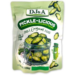 코스트코 DJ&A 피클리셔스 오이 크리스프 200g 과자 칩 안주