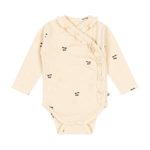 국내공식  수이 신생아 프릴 바디수트 CHERRY