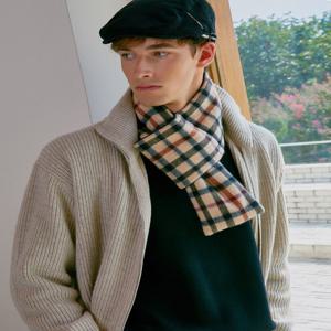 액세서리 [[25FW]] DBMU5F961W2 [울]남성 브라운 체크 울 머플러