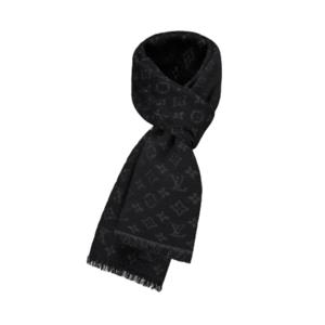 [명품]  머플러 목도리 모노그램 스카프 클래식 블랙 M70520