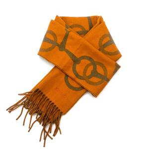 [명품]  남성 애니 모르스 캐시미어 머플러 오렌지 H394809T04