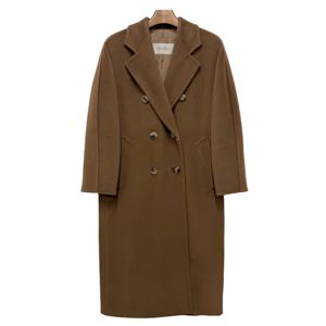 [명품] 25FW  MADAME 마담 아이콘 울 코트 토바코 2521018011600 010