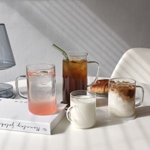 위스테이 내열유리 손잡이 머그컵 4종 모음 1+1 커피잔 하이볼 맥주잔