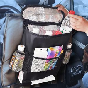 POIPOI 차량용 멀티 시트백 헤드레스트 보냉멀티포켓 차량용보냉백 보냉가방 차량용수납포켓