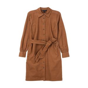 [정상가 219000원][여성] 코듀로이 셔츠 드레스 (브라운) (BBDZWF11004DF)