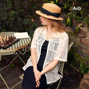 [일시불1만원↓]25SS 가든 레이스 셔츠 자켓