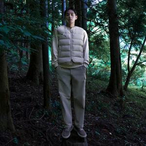 라고 약기모 카고 스트레이트 팬츠 캠핑룩 바지 S25WMTPT36CJ