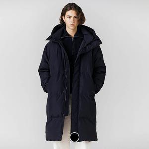 073958 남녀공용 후드 덕 화이버 롱파카 온라인