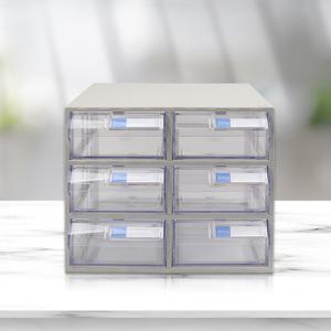 A타입 수납함 2x3/플라스틱 투명 서랍 공구함 툴 박스 부속 부품함 상자 다용도 보관 정리 피스통 적재함