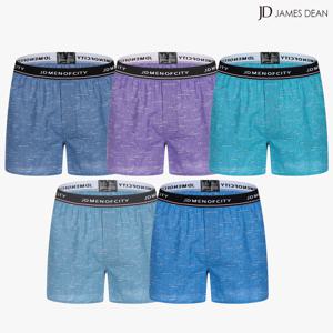 트렁크팬티 남자순면팬티 사각 팬티 5종 세트