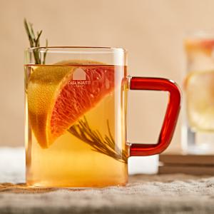 콰드로(350ml) 내열유리컵 2P