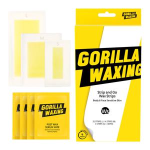 고릴라왁싱 스트립앤고 왁스 스트립 & 애프터왁싱 세럼티슈 PGWS01