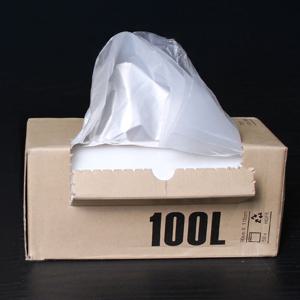 이지 롤 봉지 100리터 투명 (50매X1팩) 50매 쓰레기 다용도봉투 분리수거봉지 검은비닐 평판봉투