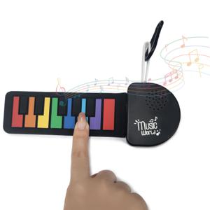 롤업뮤직박스 피아노키링 열쇠고리 가방고리 휴대용 장난감