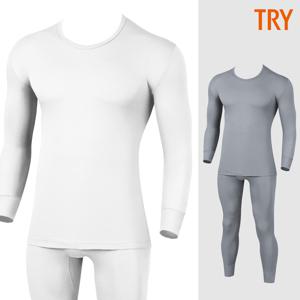 국산 남자내복115 120 순면내의 60수 양면 흰색 보온내의 세트