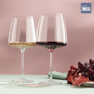독일  센사 버건디와인잔 2P