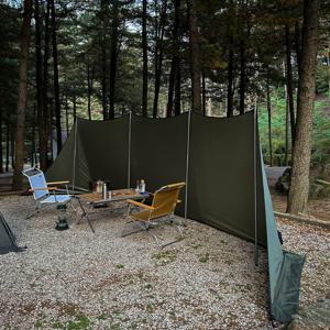 블루폴 하버 윈드 스크린 7.2 캠핑 타프 사이드월 바람막이 카키