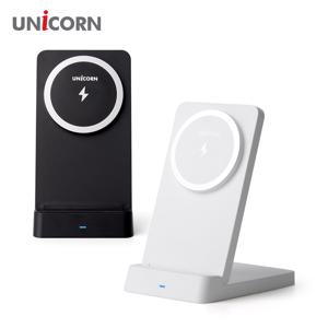 유니콘 맥세이프 무선충전기 15W 접이식 스탠드거치대 PD3.0 QC3.0지원 ZQ-M15W