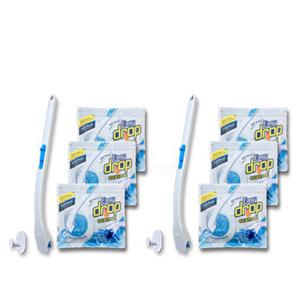 일회용 변기세제 청소용브러쉬 화장실 변기클리너 6팩 욕실청소기 화장실청소 이지드롭변기크리