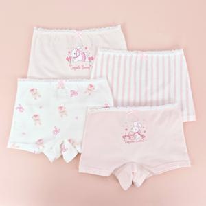 마이래빗 여아 아동팬티[4매입] 유아사각팬티 드로즈팬티세트 어린이면속옷 아기 키즈 주니어드로우즈