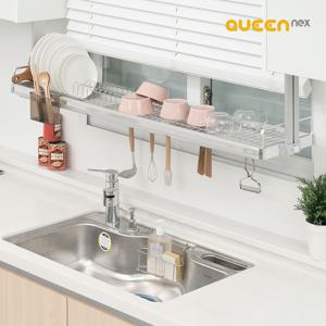 스톤S 식기건조대 높이조절가능한 창문형 부착식 식기건조대 900 1200 1350size 스텐304