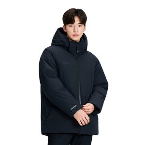 밀레 남성 헤비 패딩 구스다운 엣지제로 멀티 중량 다운자켓 다크네이