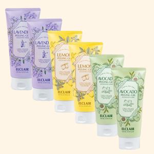 NEW 엘클레어 페이스+바디 필링젤 시즌2 6개세트 #스크럽#각질제거#피부저자극0.00#임상완료