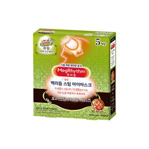 멕리듬 스팀 아이마스크 쑥향 5매입 온열안대 수면안대