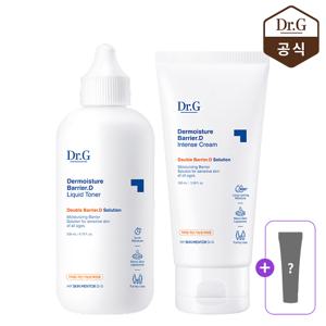 [CJ단독] 더모이스처 배리어D 인텐스 크림 100mL+리퀴드 토너 200mL (+기초 미니어처 1종)