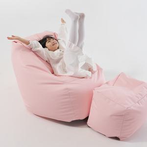 캐리 허그 1인 에코 빈백 소파 스툴 포함 착불