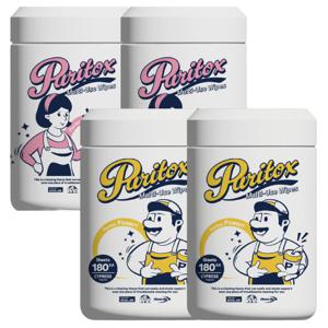 다용도 세정티슈 180매 4통(향선택가능/총720매)