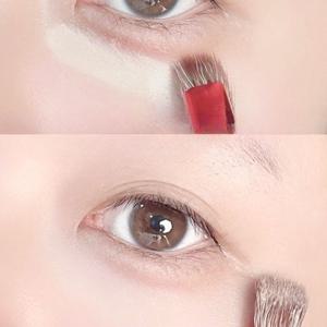 다용도 눈썹 메이크업 브러쉬 사선브러쉬 쉐딩브러쉬 헤어라인브러쉬 헤어라인만들기