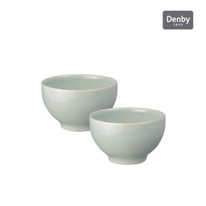 [정상가 35,000원]  헤리티지 클라우드 민트 밥 공기 2P