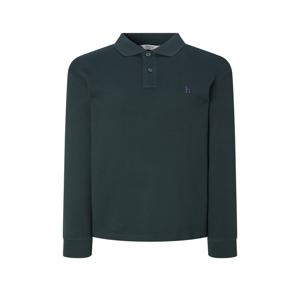 남성 [[24FW]] WHTS4D432E3 [스테디셀러] 그린 단색 면혼방 긴팔카라티셔츠