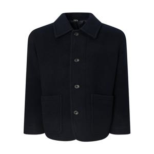 남성 [[25FW]] HZCO5D502N2 [시즌오프][로드코트] 네이비 하프코트