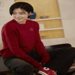 여성 케이블 풀오버 니트 PHE4ER2470