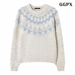 정상가:89,000원 ㅣ데일리 노르딕 오버핏 긴팔 니트 (GPDKT032D)
