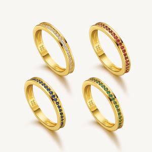 브릴리언트 가드링 반지 시리즈 4종 24K 순금 3.75g